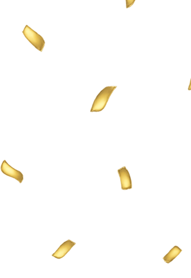 Decoración confeti